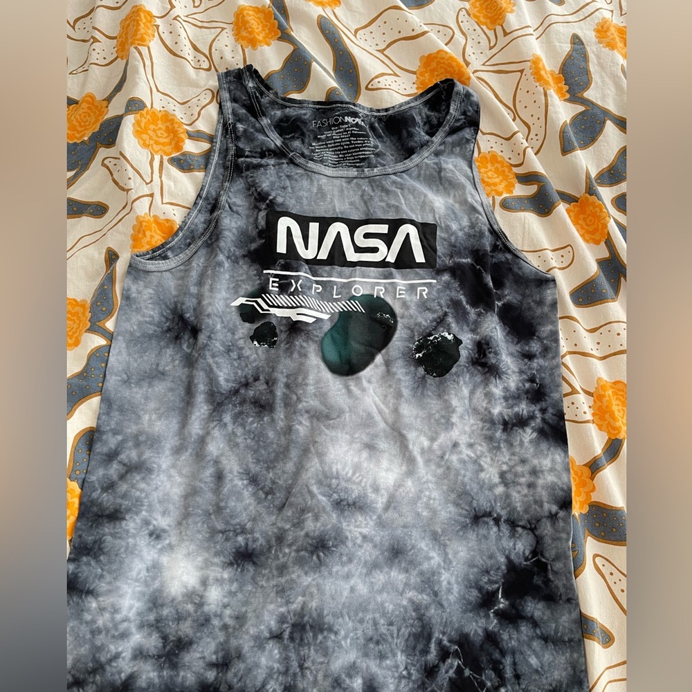 Men’s fashion nova tie dye tank